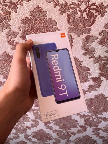 a53 ikinci el: Xiaomi Redmi 9T, 128 GB, rəng - Qara, 
 Barmaq izi, İki sim kartlı, Face ID