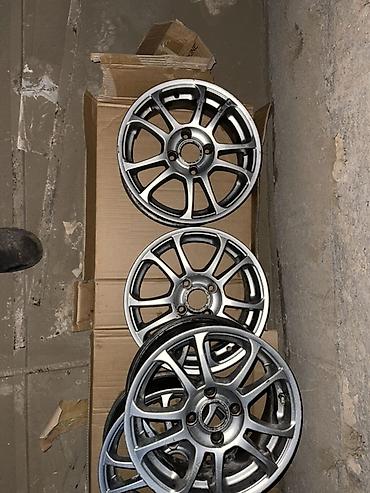 e6 3: Комплект литых дисков R14 (4 шт.) На жигули или 8,9 Резина новая — 1