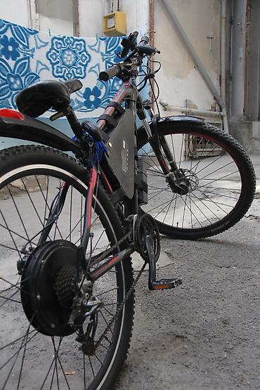 elektrikli cros: • Ünvan: 28 May • Kuryer üçün icarə elektrikli velosiped • Model — 2