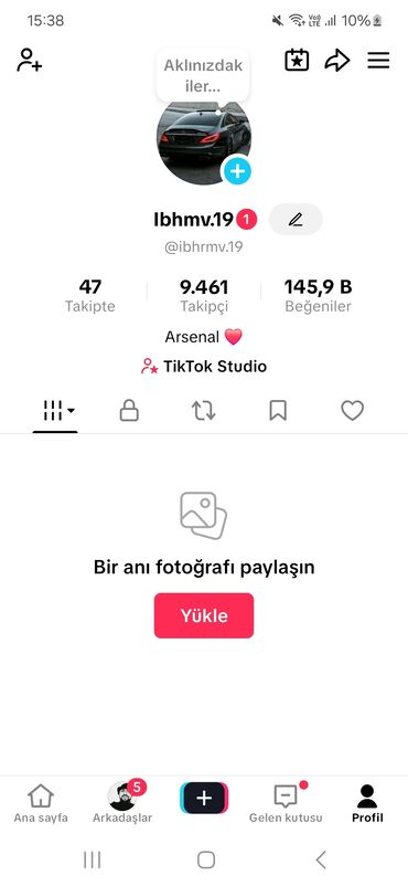 Paltar tikişi: 9500 Takipçili Tiktok Səyfəsi Satılır, Vidyolar gizlidədi Aktivliyi
