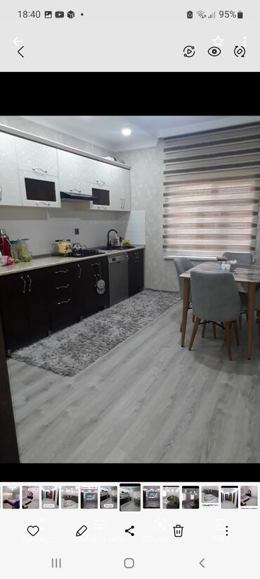 xacmaz ev alqi satqi: 3 otaqlı, 132 kv. m, Kredit yoxdur, Yeni təmirli
