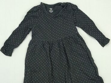 czarna koszula hm: Dress, H&M, 3-4 years, 98-104 cm, condition - Very good