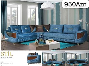 Divanlar: Künc divan, Yeni, Pulsuz çatdırılma — 45