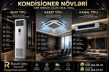 neon kondisioner: Kondisioner AUX, Yeni, 20-25 kv. m, Split sistem, Kredit var, Ödənişli quraşdırma — 6
