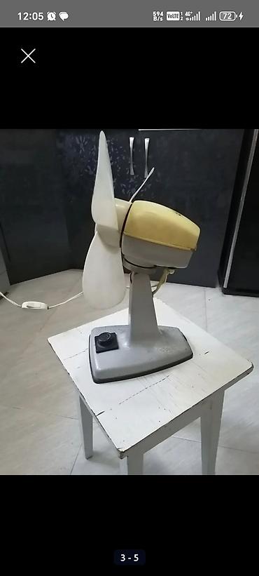 ventilyator satilir: Məhsul: Masaüstü elektrik ventilyatoru Təsvir: - Sovet istehsalı — 3