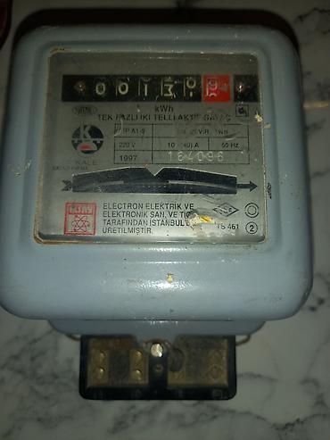 sandık: Elektrik sayğacı – Kale/Elektron Elektrik istehsalı Məhsul təsviri: - — 1