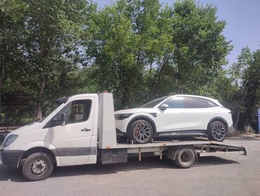 Услуги эвакуатора: Эвакуатор/перевозка авто на платформе - Бортовой эвакуатор Mercedes — 11