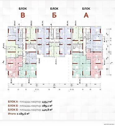 куплю 2ком квартиру: 2‑комнатная квартира в жилом комплексе, корпус B Планировка и метраж — 3