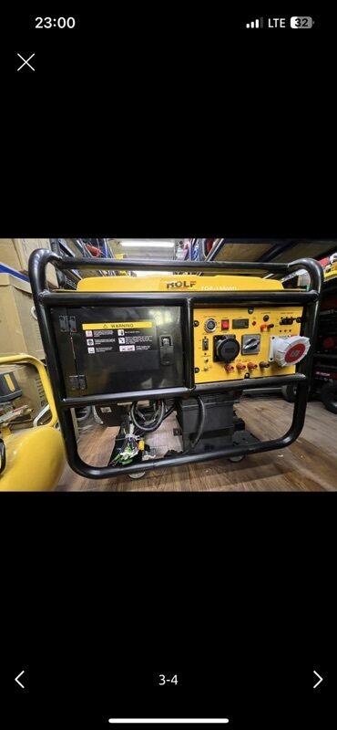 дизельный генератор аренда: Дизельный генератор ROLF TOP-15000D - Мощный открытый агрегат в