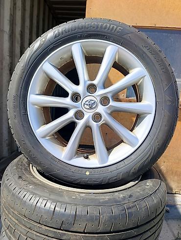 aeolus e70: Колеса в сборе 215 / 55 / R 17, Лето, Б/у, Комплект, Легковые, Литые, отверстий - 5 — 1