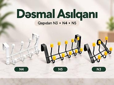 Dolab-asılqanlar: Dəsmal asılqanı N3/N4/N5 Dəsmal asılqanı qapıdan N3 /N4 /N5 Dəsmal — 2