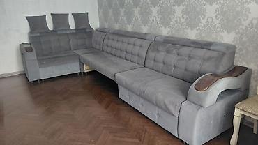 sofa: Модульный диван, Б/у — 2