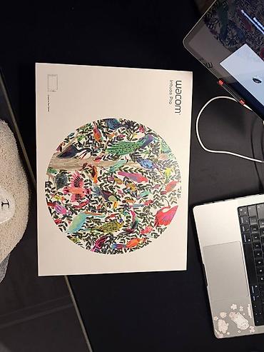 графические планшеты genius: Wacom, Б/у, Кабель, Совместим с Windows — 1