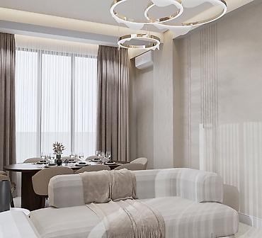 ucuz cam balkon: Minimalist interyer dizayn xidməti - Stil: Müasir-minimalist, isti — 1