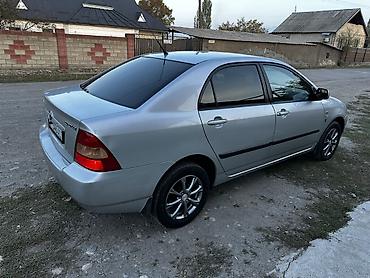 Toyota: Toyota Corolla: 2003 г., 1.6 л, Автомат, Бензин, Седан — 5