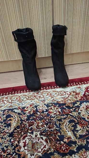 мир обувь: Сапоги, 38, Новый, цвет - Черный — 2
