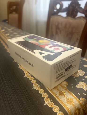samsunq s20: Samsung A51, 128 GB, rəng - Qara