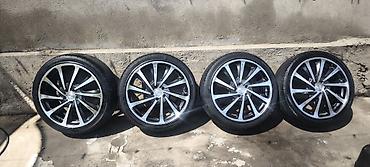 a4 b7: Колеса в сборе 225 / 40 / R 18, Лето, Б/у, Комплект, Легковые, Литые, отверстий - 5 — 1