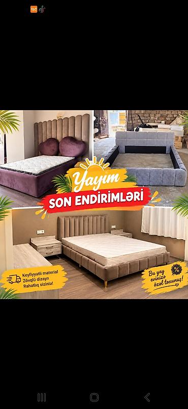 matraş: Mebel dəstgahı – yumşaq başlıqlı çarpayılar • Dizayn: Vertikal — 2