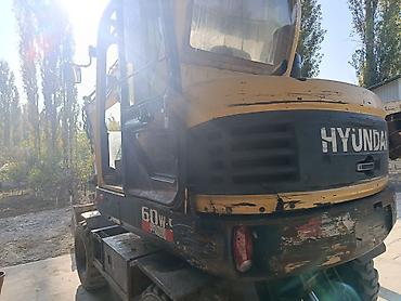 навесной экскватор: Экскаватор, Hyundai, 2011 г., Колесный — 5