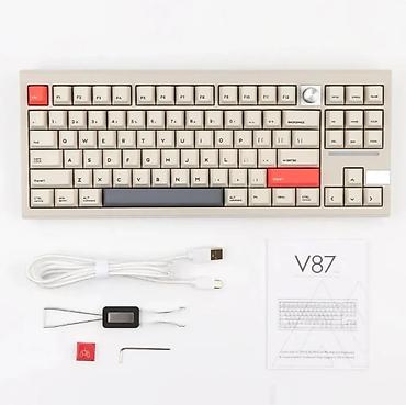 cidoo qk61 v2: Клавиатура, Механическая, Bluetooth, Проводное подключение, Размер: 80% — 7