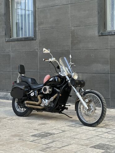 мотоцикл с коляской: Чоппер Kawasaki, 400 куб. см, Бензин, Чоңдор үчүн, Колдонулган