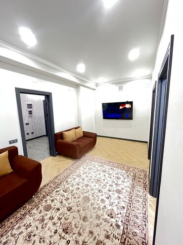 Посуточная аренда квартир: 2 комнаты, Душевая кабина, Постельное белье, Кондиционер — 4