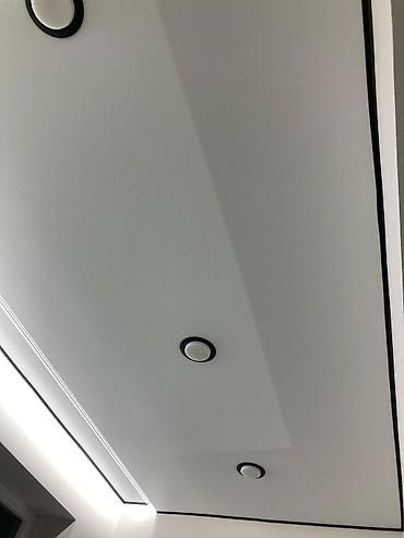 Натяжной потолок: Натяжной потолок Матовое Бесплатная консультация, Гарантия, Бесплатный замер — 9