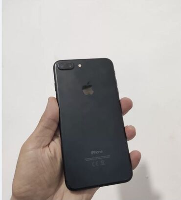 Apple iPhone: IPhone 7 Plus, 32 GB, Jet Black, Barmaq izi, Simsiz şarj