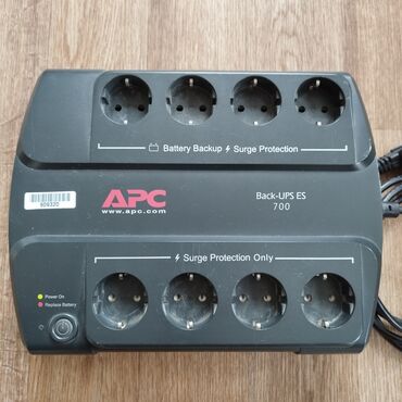 аккумуляторы для ибп powercom: Продаю UPS APC BE700-RS.Оригинал.В хорошем состоянии.БЕЗ АККУМУЛЯТОРА!