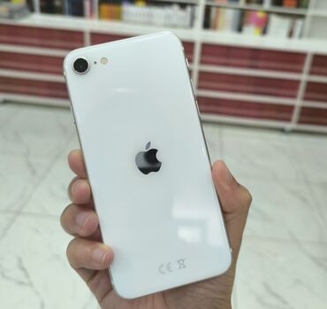 iphone x işlenmiş: IPhone SE 2020, 64 ГБ, Белый, Отпечаток пальца, Face ID
