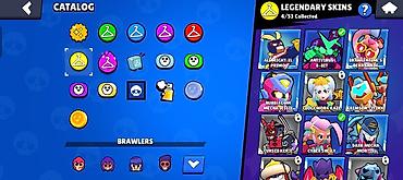 max kinder: Brawl Stars hesabı – kolleksiya yönümlü - 79/104 döyüşçü açılıb - — 3