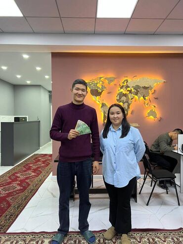 ищу работу менеджера по продажам: Талап кылынат Сатуу боюнча менеджер, Иш тартиби: Алты күндүк, Толук жумуш күнү, Окутуу