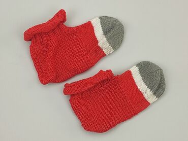 spódniczka w czarno czerwoną kratę: Socks, condition - Good