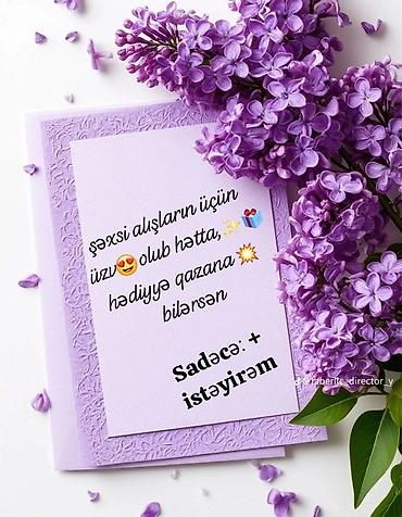 Digər xidmətlər: Xüsusi alışlar üçün üzvlük xidməti - Şəxsi alışlarınızı daha sərfəli — 1