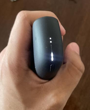 qara halile: IQOS elektron tütün qızdırıcısı, qara rəngdə, kompakt və zərif dizayna — 4