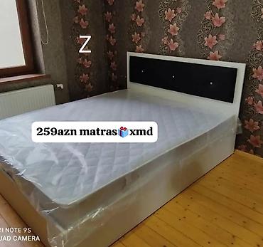 iki nəfərlik kravat: Yeni, İkinəfərlik çarpayı, Bazalı, Matras ilə, Siyirməsiz — 1