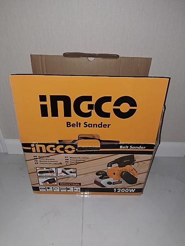 i̇ngco: INGCO Belt Sander – lentəli zımpara aparatı Xüsusiyyətlər: - Güc — 3