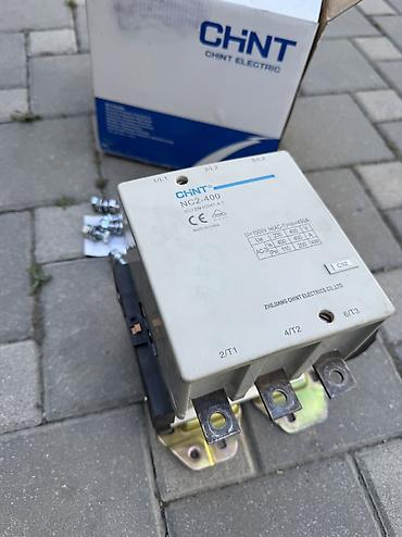 Chint 400 amperlik kontaktor,az istifade olunub,anbarda qalmış