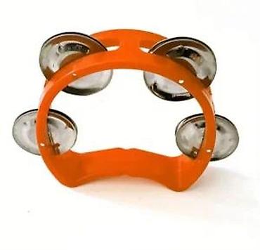 Muzički instrumenti za decu: DAIRE DEČIJE 6 BOJA | Odlične dečije daire 5 duplih činela Dimenzije — 12