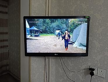 Televizorlar: LG LCD/LED televizor, divara montajlı. - Ekran ölçüsü: təxminən 32" — 4