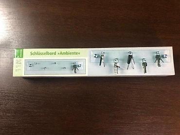 Ostali nameštaj: Zidni držač za ključeve “Schlüsselbord Ambiente” - Elegantna staklena — 2