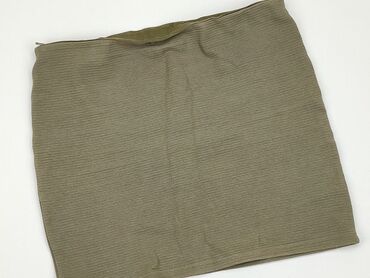 plisowane spódnice butelkowa zieleń: Spódnica, L, stan - Dobry
