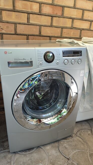 ручная стиральная машина: Стиральная машина LG, Б/у, Автомат, Полноразмерная