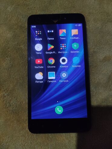 battery kg: Xiaomi, Redmi 5A, Б/у, 16 ГБ, цвет - Черный, 2 SIM