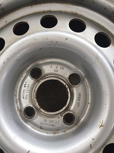 запчасти opel vectra b: Polad təkər diski - Ölçü: 5½J x 14 H2 - Bolt sayı və aralığı: 5 deşik — 3