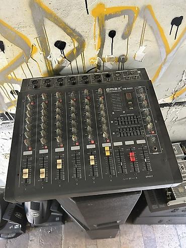 Спорт и хобби: Omax CW-5006 peşəkar audio mikser - 6 mono kanal: Hər kanalda XLR və — 2