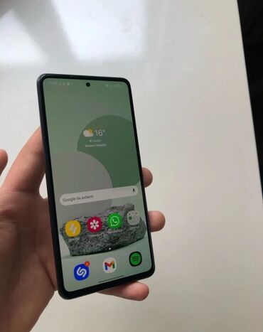 android telefonlar: Samsung Galaxy A52, 128 GB, rəng - Qara, Sensor, Barmaq izi, İki sim kartlı