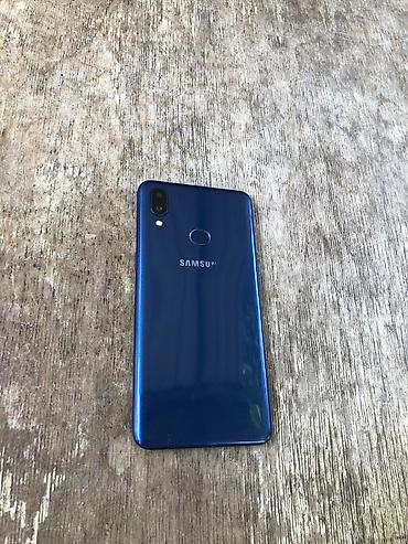 Mobil telefonlar: Samsung Galaxy A10s, 32 GB, rəng - Mavi, Barmaq izi — 5