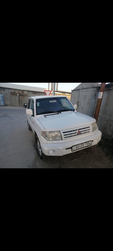 avtomobil ucun mini kondisioner: Mitsubishi Pajero Mini: 1.8 l | 2000 il | 150000 km Ofrouder/SUV